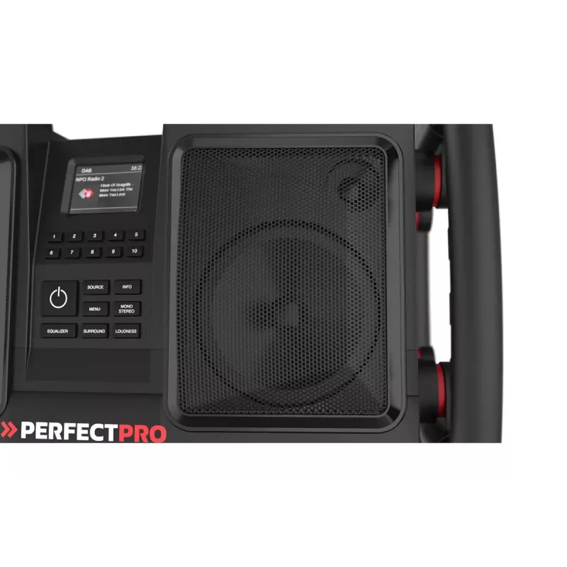 Portable Radio Perfectpro ROCKBULL DAB+ FM 50W 20h baterija