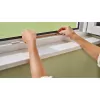 Tinklelis nuo uodų langui TESA 55360-00001-00 plotis 1200 mm aukštis 1400 mm antracitinis