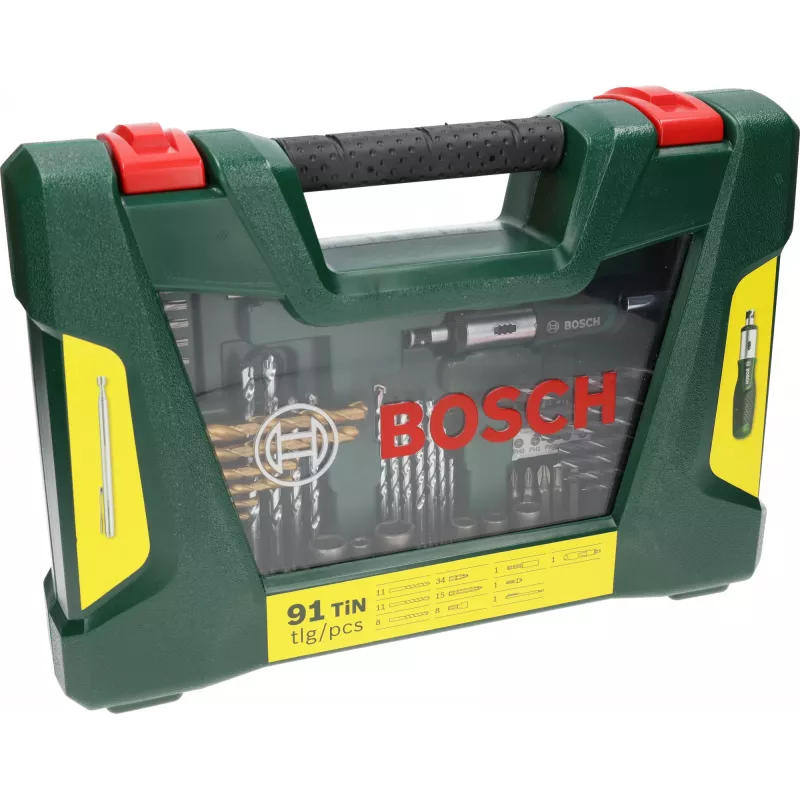 Bosch 2 607 017 195 grąžtų rinkinys 91 vnt.