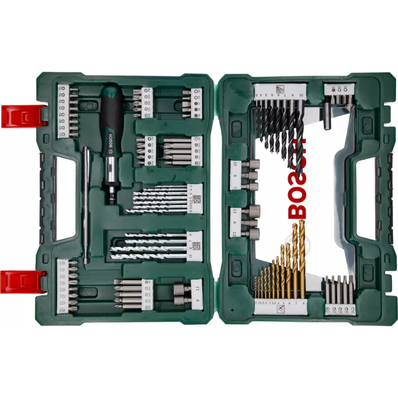 Bosch 2 607 017 195 grąžtų rinkinys 91 vnt.