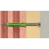 Varžtų ir sienos kaiščių rinkinys Fischer 567813 45 vnt. Žalia