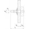 Metalinė ertminė tvirtinimo detalė Fischer HM 5 x 52 S