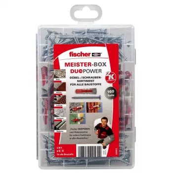 Plečiamasis inkaras Fischer MEISTER-BOX DUOPOWER + varžtai