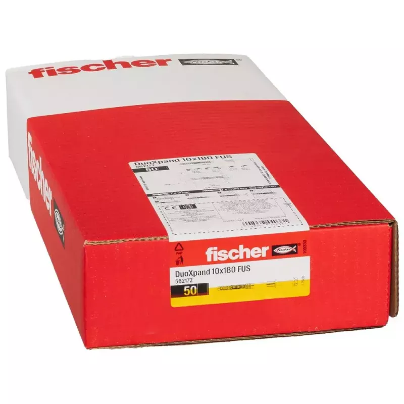 Išsiplėtimo inkaras Fischer 562172 180 mm Nailono 50 vnt.