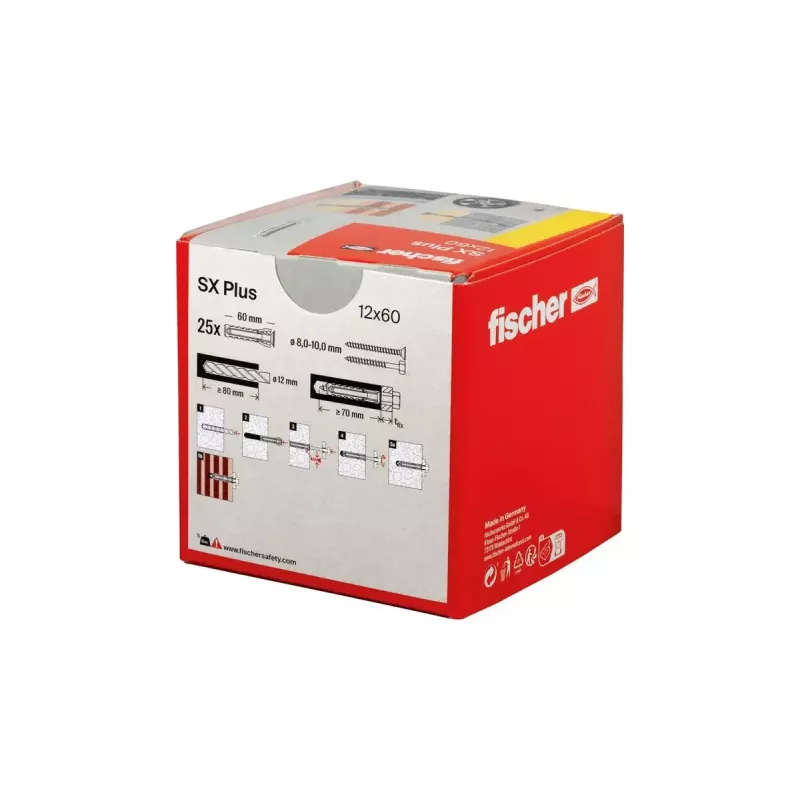 Išsiplėtimo inkaras Fischer 568012 60 mm nailonas 25 vnt.