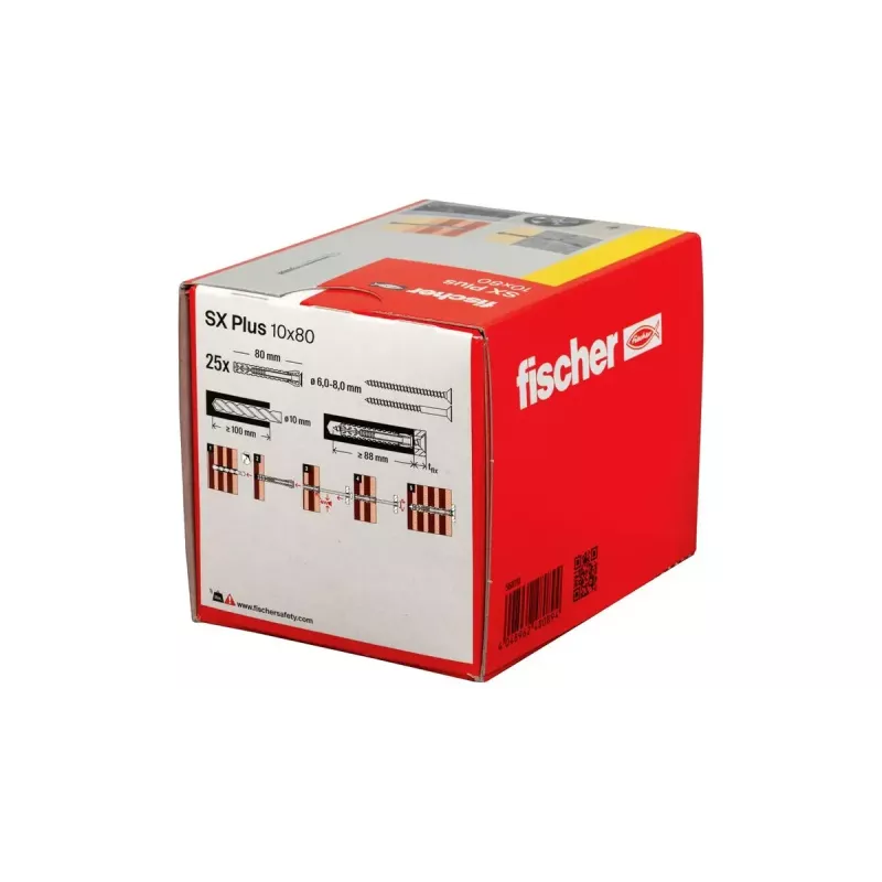 Išplečiamasis inkaras Fischer 568110 80 mm Nailonas 25 vnt.