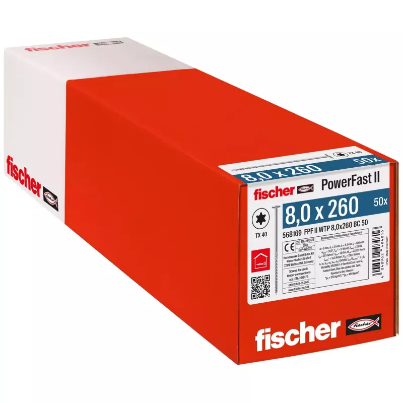Sraigtas / varžtas Fischer 568169 50 vnt.