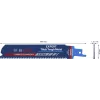 Bosch 2 608 900 367 siaurapjūklio / frizinio pjūklo / atatrankinio pjūklo geležtė Sabre pjūklo geležtė Karbidas 10 vnt.