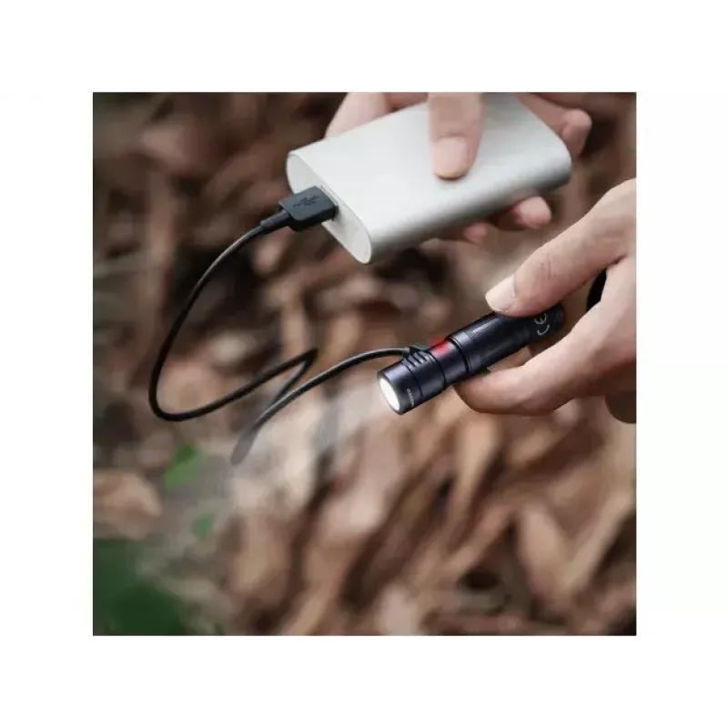 Fenix E05R žibintuvėlis Juoda Rankinis žibintuvėlis LED Duraliuminis IP68 30h