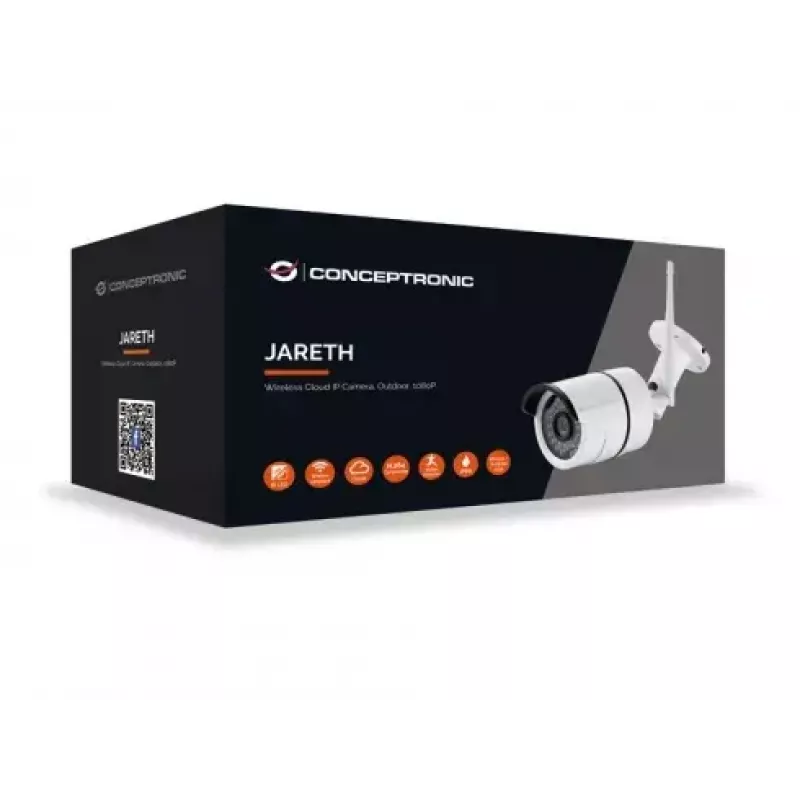 Conceptronic Jareth Bullet IP apsaugos kamera, vidaus, 1920 x 1080 pikselių, lubos/siena