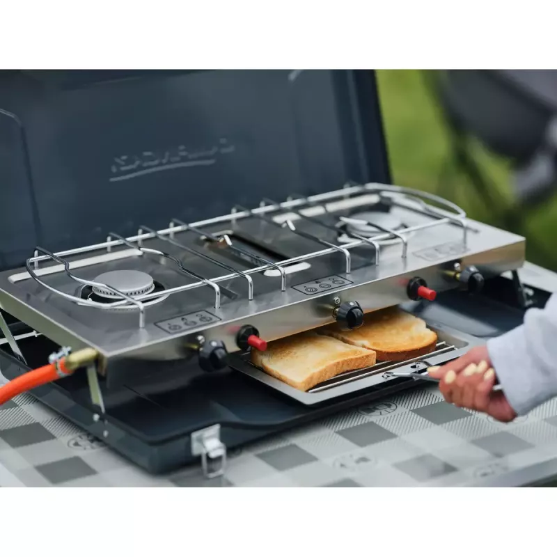 Camping Kitchen 2 Grill & Go CV Campingaz stačiakampis metalinis 490x350x100 mm