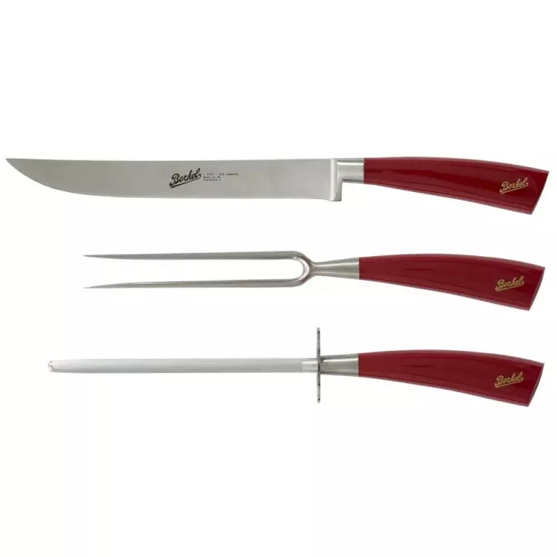 Virtuviniai peiliai Berkel Elegance rinkinys 3 vnt. — nerūdijančio plieno ašmenys 22 cm