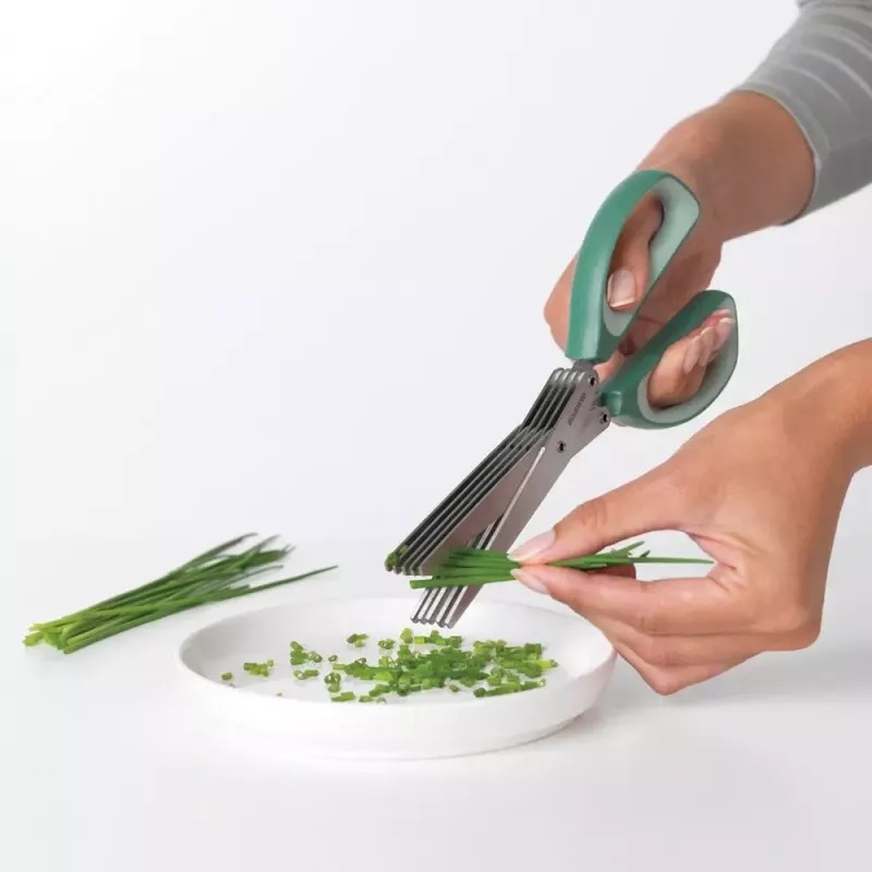 Virtuvinės žirklės Brabantia Tasty+ 225 mm žalios žolelėms