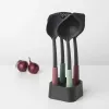 Brabantia Tasty+ 5 vnt. Juoda Žalia Raudona Karščiui atsparus 220°C