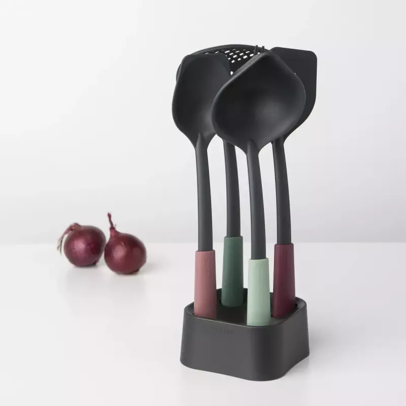 Brabantia Tasty+ 5 vnt. Juoda Žalia Raudona Karščiui atsparus 220°C