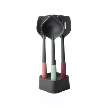 Brabantia Tasty+ 5 vnt. Juoda Žalia Raudona Karščiui atsparus 220°C