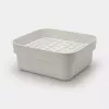 Indų plovimo dubuo Brabantia 302688 pilkas stačiakampis 374x344x161 mm