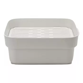 Indų plovimo dubuo Brabantia 302688 pilkas stačiakampis 374x344x161 mm
