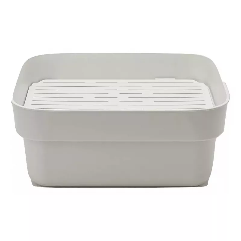 Indų plovimo dubuo Brabantia 302688 pilkas stačiakampis 374x344x161 mm