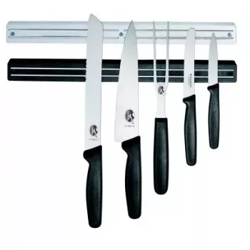 Magnetinis peilių laikiklis Victorinox juodas 30 mm plotis 350 mm gylis 22 mm aukštis