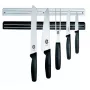 Magnetinis peilių laikiklis Victorinox juodas 30 mm plotis 350 mm gylis 22 mm aukštis