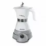 Ariete 1358 Moka Aroma - 2/4 puodelių elektrinis mokos puodas - Belaidis pagrindas - Automatinis išsijungimas - Temperatūros palaikymas 30 min. - 400 W - Balta