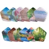 Garso aparatas Olympia Sounds of Nature, baltas, kompaktiški matmenys 135×30×130 mm