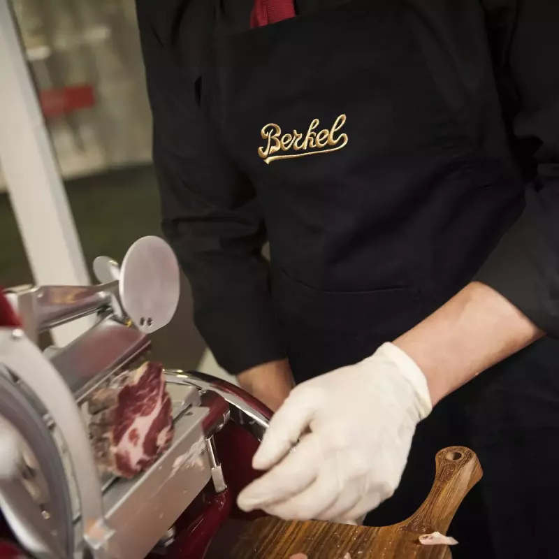 Virtuvinė prijuostė Berkel DV7700N Unisex juoda medvilnė