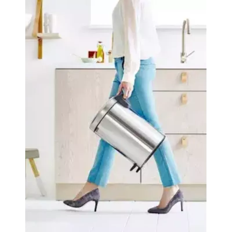 Šiukšlių dėžė Brabantia 112041 12 L apvali nerūdijantis plienas
