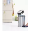 Šiukšlių dėžė Brabantia 112041 12 L apvali nerūdijantis plienas