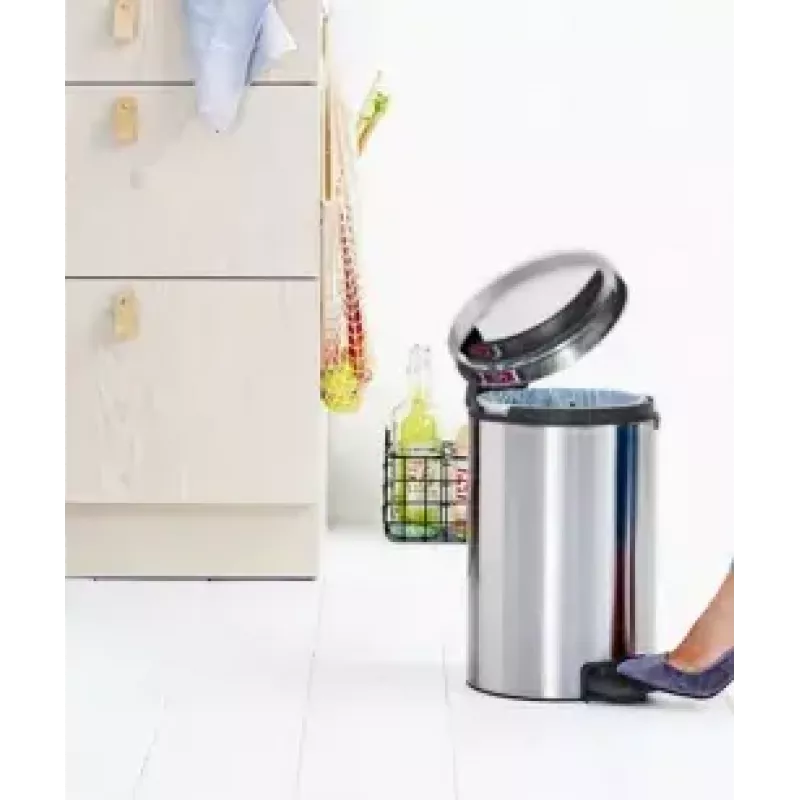 Šiukšlių dėžė Brabantia 112041 12 L apvali nerūdijantis plienas
