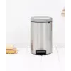 Šiukšlių dėžė Brabantia 112041 12 L apvali nerūdijantis plienas