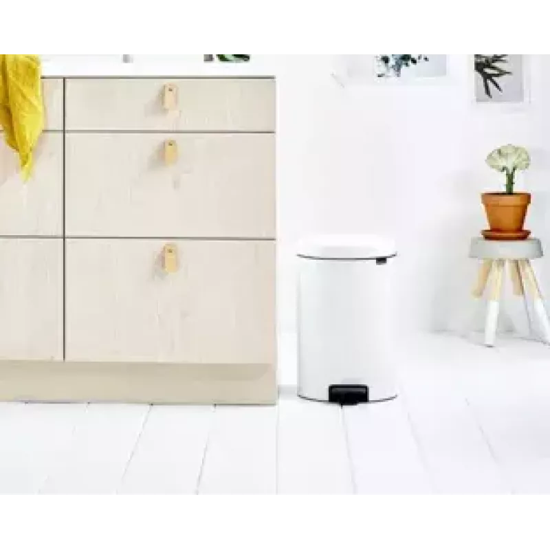 Šiukšliadėžė Brabantia 111846 20L apvali balta
