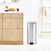Pedalinė šiukšliadėžė Brabantia newIcon apvali šlifuoto plieno skersmuo 30 cm