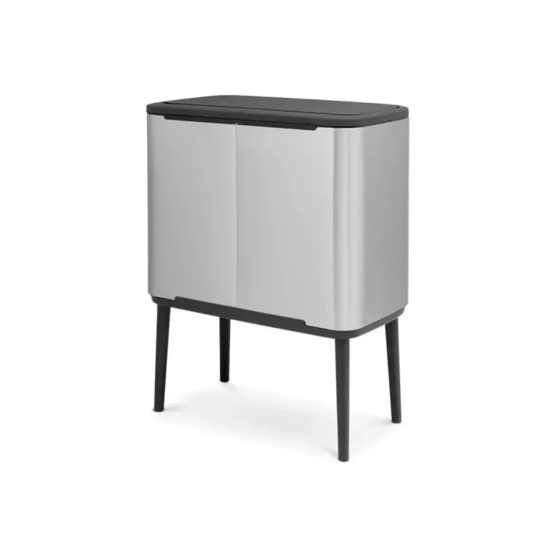 Šiukšliadėžė Brabantia 316081 33 L stačiakampė nerūdijančio plieno juoda