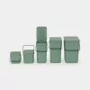 Brabantia 129865 šiukšliadėžė 3L stačiakampė plastikinė žalia