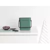 Brabantia 129865 šiukšliadėžė 3L stačiakampė plastikinė žalia