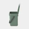 Brabantia 129865 šiukšliadėžė 3L stačiakampė plastikinė žalia