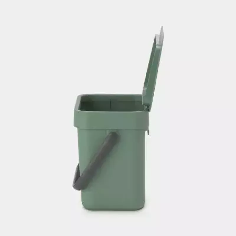 Brabantia 129865 šiukšliadėžė 3L stačiakampė plastikinė žalia