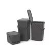 Šiukšliadėžė Brabantia 109720 6L Stačiakampė Pilka