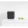 Šiukšliadėžė Brabantia 109720 6L Stačiakampė Pilka