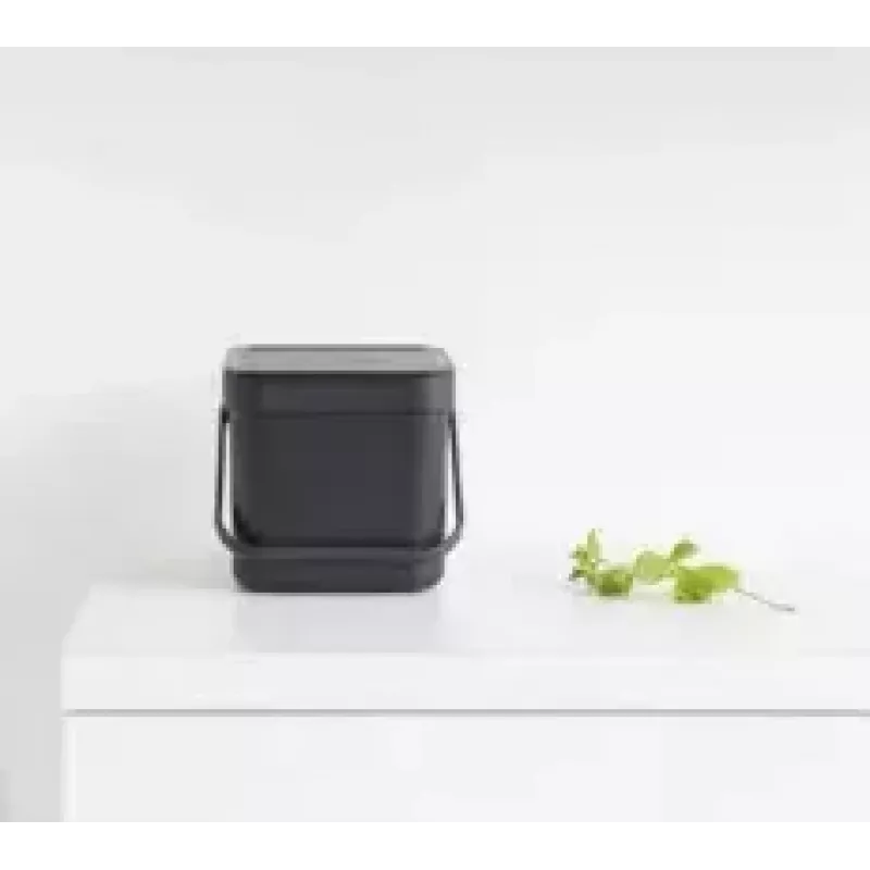Šiukšliadėžė Brabantia 109720 6L Stačiakampė Pilka