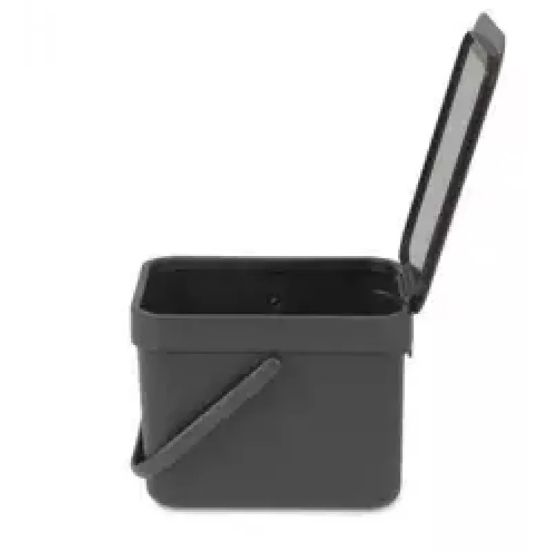 Šiukšliadėžė Brabantia 109720 6L Stačiakampė Pilka