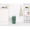 Šiukšlių dėžė Brabantia 129827 16L stačiakampė plastikinė žalia