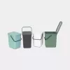 Šiukšlių dėžė Brabantia 129964 25 L stačiakampė plastikinė žalia