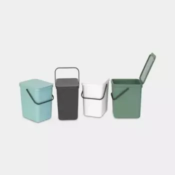 Šiukšlių dėžė Brabantia 129964 25 L stačiakampė plastikinė žalia