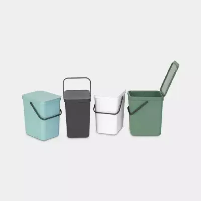 Šiukšlių dėžė Brabantia 129964 25 L stačiakampė plastikinė žalia