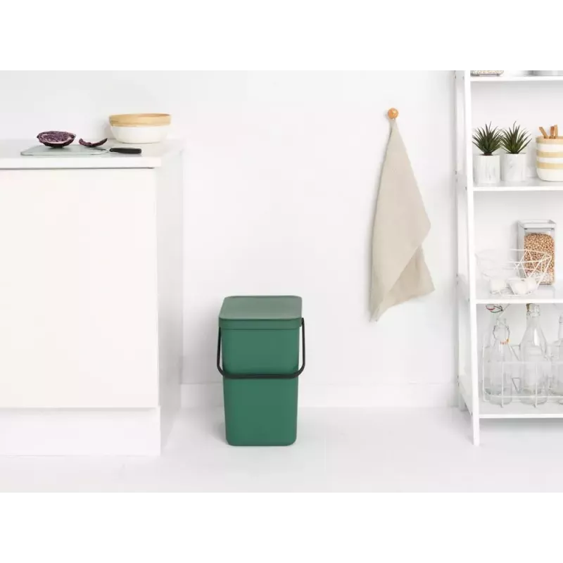 Šiukšlių dėžė Brabantia 129964 25 L stačiakampė plastikinė žalia