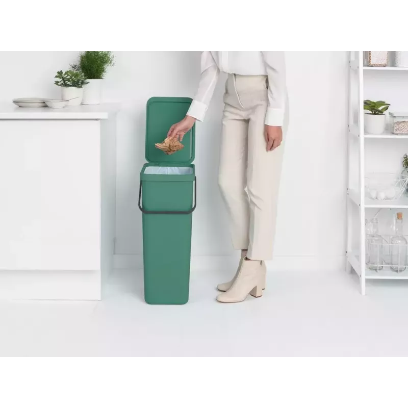 Brabantia Sort & Go 40 L stačiakampė žalia