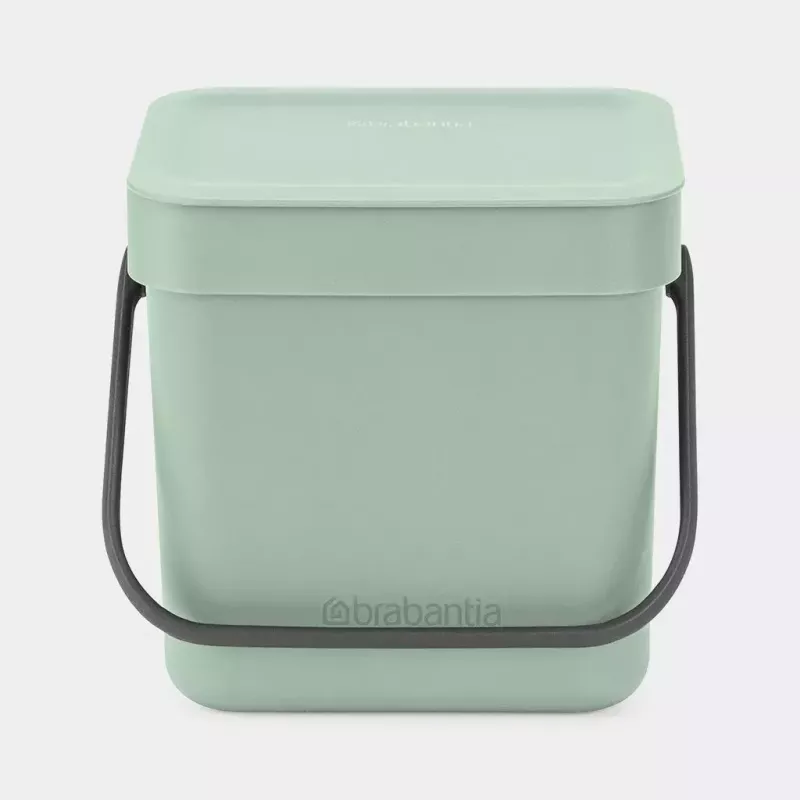 Atliekų dėžė Brabantia Sort & Go 3 L žalia plotis 188 mm gylis 139 mm aukštis 181 mm